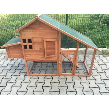 Kvalitní kurník s výběhem Německé výroby. Kos, 180x66x120cm.