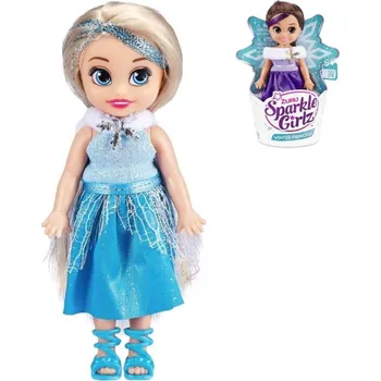 Panenka Sparkle Girlz Winter Princess panenka zimní princezna 2 druhy v kornoutku