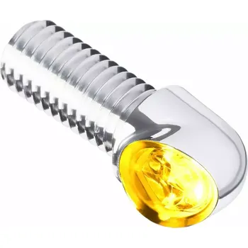 Osvětlení pro motocykl Homologovaný led motocyklový blinkr MOTOGADGET MO.BLAZE TENS 1 pozice montáže zadní nebo přední, balení 1 kus, barva leštěný chrom