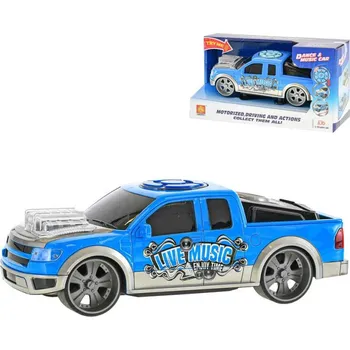 autodráha Auto sportovní hudební 25cm na baterie Světlo Zvuk plast