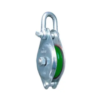 Horolezectví Kladka se třmenem k zavěšením, nosnost 1500kg, Zn.