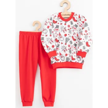 Dívčí pyžamo NEW BABY Dětské bavlněné pyžamko New Baby christmas Vel. 104/110