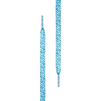 Tkaničky do bot Tkaničky do bot Tubelaces Special Flat - modré-bílé, 140