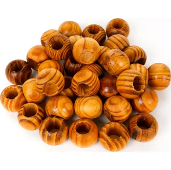 Dětské navlékací korálky Dřevěné korálky 50g