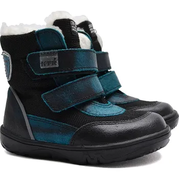 Chlapecká obuv KTR Zimní boty SN2408/TEX/PA černomodré Velikost: 30