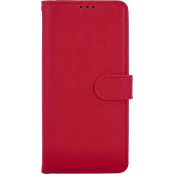 Pouzdro na mobilní telefon Pouzdro Xiaomi Redmi Note 13 knížkové červené s přezkou (kryt neboli obal na Xiaomi Redmi Note 13)