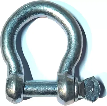 Třmen řetězový - Omega typ, 6mm. nosnost 120 kg, Zn.