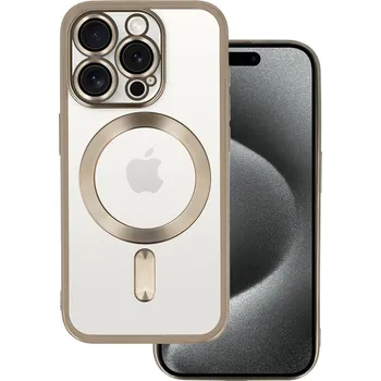 Pouzdro na mobilní telefon Zadní kryt Metallic MagSafe pro Samsung Galaxy S24 Titanium