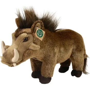 plyšák PLYŠ Prase bradavičnaté 36cm divočák Eco-Friendly (plyšová hračka)