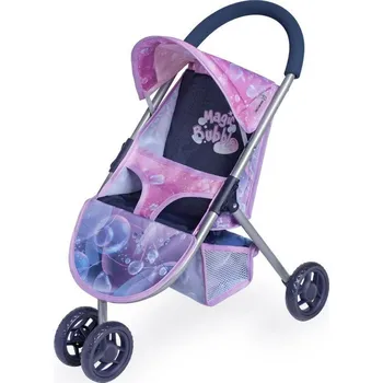 Panenka DeCuevas 90276 Sportovní kočárek pro panenky tříkolový Magic Bubble 2024 - 55 cm