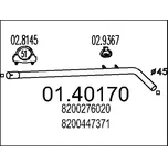 Výfuková trubka MTS 01.40170
