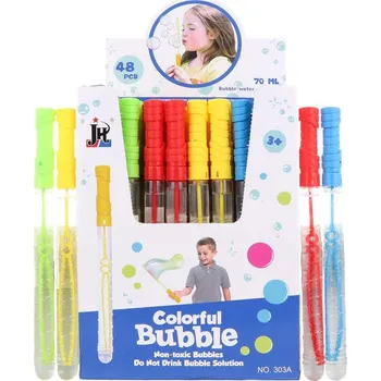 Bublifuk Bublifuk meč 70ml dětský bublifukovač velké bubliny 4 barvy