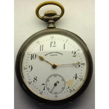 Hodiny Tinktur.cz GENEVE č.191 Stříbrné kapesní hodinky