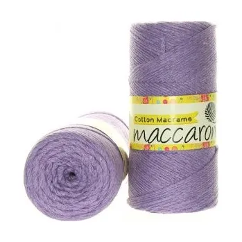 Příze Maccaroni Cotton Macrame 26-404 - světle fialová