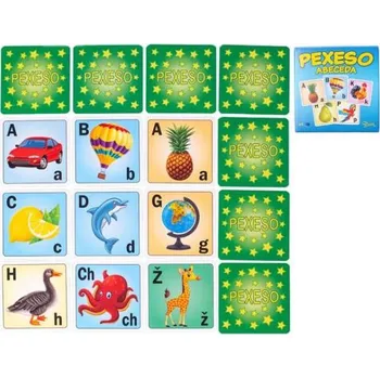 Pexeso Pexeso Abeceda 64ks v krabičce