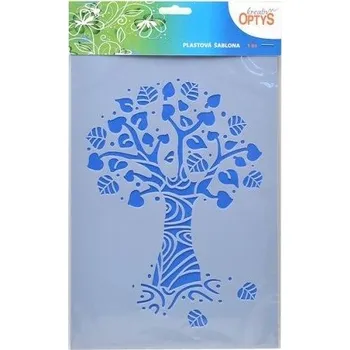 Šablona Strom, 20 x 30 cm, plast