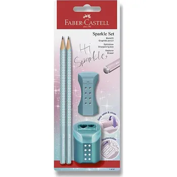Grafitová tužka Grafitová tužka Faber-Castell Sparkle Cosmic Ocean - set 4 ks