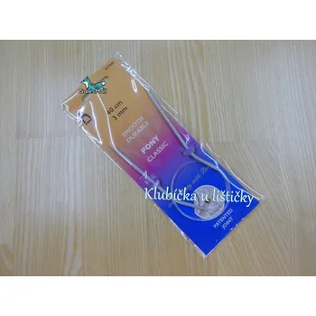 Jehlice Pony Jehlice kruhové 40 cm, 3 mm