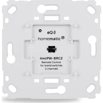 Centrální jednotka pro chytrou domácnost Homematic IP Drátový akční člen dálkového ovládání - zápustná montáž, 2 kanály - HmIPW-BRC2