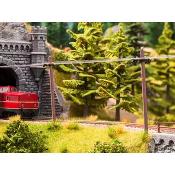 Modelová železnice talegrafní sloupy Noch 13160