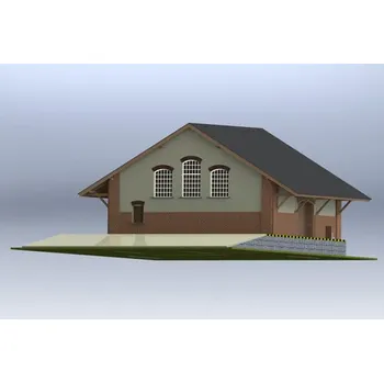 Modelová železnice skladiště Česká Metuje IGRA MODEL 122001