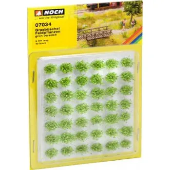 Modelová železnice trsy trávy polní plodiny Noch 07034