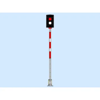 Modelová železnice návěstidlo AŽD cestové ( Č,B ) Němeček h220s