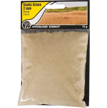 Modelová železnice statická tráva sláma 2mm Woodland Scenics FS616