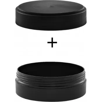 Dóza na potraviny Plastová dóza na balzám černá 50ml