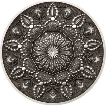 2024 - Stříbrná medaile Mandala - 3 Oz
