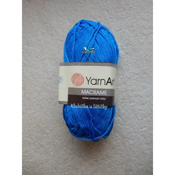 Příze YarnArt Macrame tmavě modrá 139