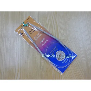 Jehlice Pony Jehlice kruhové 60 cm, 5 mm