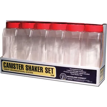 sada dóz na posypy Canister Shaker Woodland Scenics S199