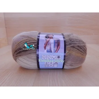 Galanterie YarnArt příze Angora Active 843 - béžovo-hnědá