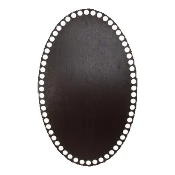 Dno na košík wenge, oválné 20x32cm