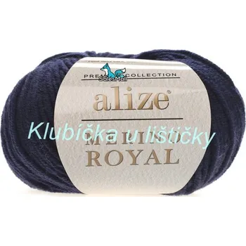Příze Alize Merino Royal námořnická modrá 58