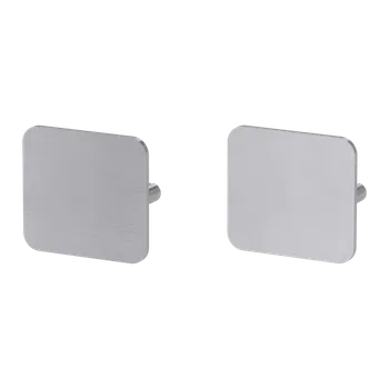 Dveřní kování GK - ROZETA ONE - HR záslepka rozety zaslepovací BN - Broušená nerez (71)