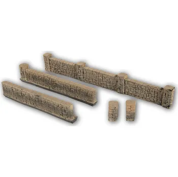 Modelová železnice zeď z pískovcového kamene Noch 58282