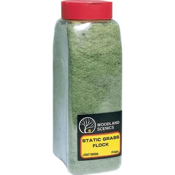 Modelová železnice statická tráva světle zelená Woodland Scenics FL634