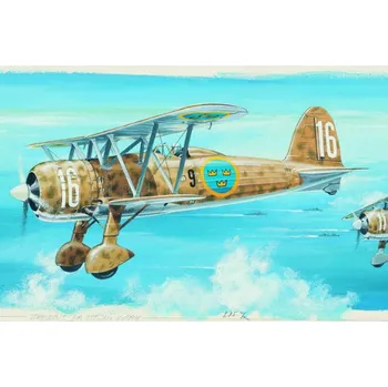 letadlo a vrtulník Fiat CR-42 Směr 823