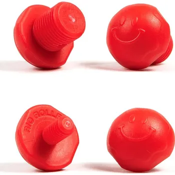 Rio Roller - Jam Plugs Red 5/16" a 5/8" - taneční špunty na trekové brusle (2ks) Velikost závitu: 5/16"