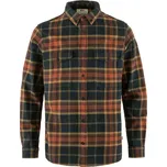 Košile Fjällräven Övik Twill Shirt Man Autumn Leaf-Dark Navy - XL