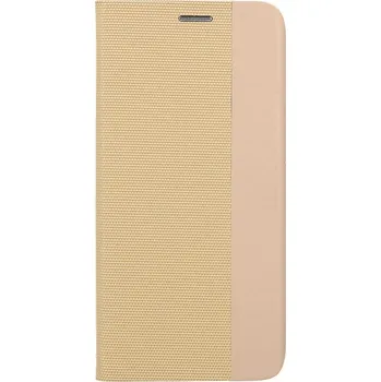 Pouzdro na mobilní telefon Pouzdro Samsung A16 Sensitive Book knížkové zlaté (kryt neboli pouzdro na Samsung A16)