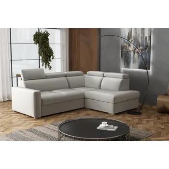 Sedací souprava Sedací souprava Petrit II pravá Paros světle šedá