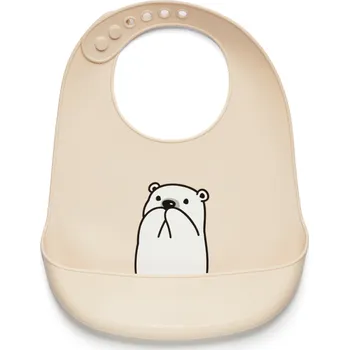 Bryndák Kidnort Silikonový bryndák Retter Světlý