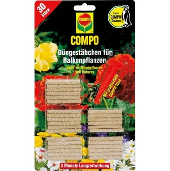 Pěstitelství Hnojiva pro kvetoucí rostliny Compo sticks, 30 ks