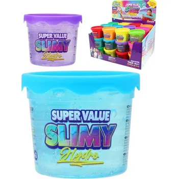 Modelovací hmota SLIMY Sliz zábavný v kelímku Hydro 112g různé barvy