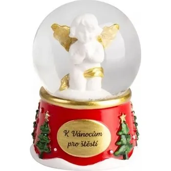 Vánoční dekorace ALBI - sněžítko K vánocům Pro štěstí