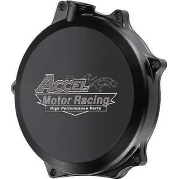 Spojková sada ACCEL hliníkový kryt spojky (s těsněním) SUZUKI RM-Z 250 07-16 barva černá