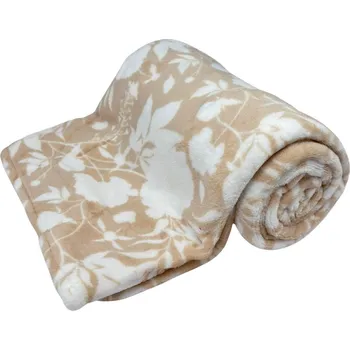 deka Home Elements Mikroflanelová deka, kolekce Béžové růže Home Elements